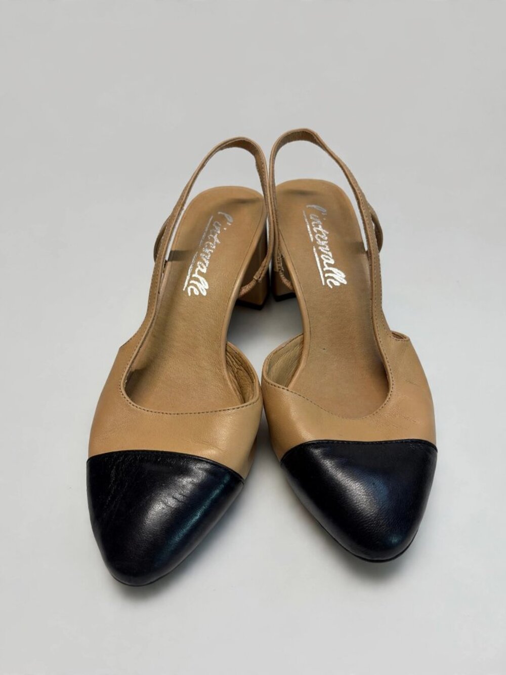 l'intervalle Two-Tone Slingback Heels – Women's US 7.5